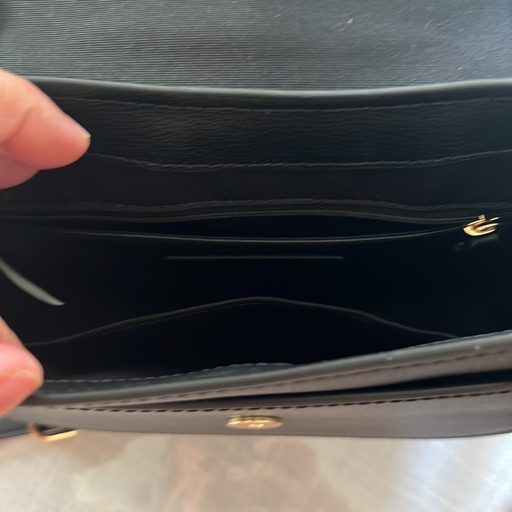 Marc Jacobs Black Leather Crossbody Saddle Bag - Picture 8 of 10